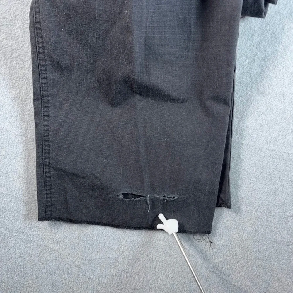 LA Police Gear Operator Tactical Pants Mens 50x38 Black Ripstop Cargo Utility